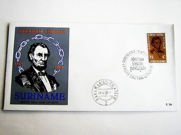 1976 Abraham Lincoln Suriname - (5718)